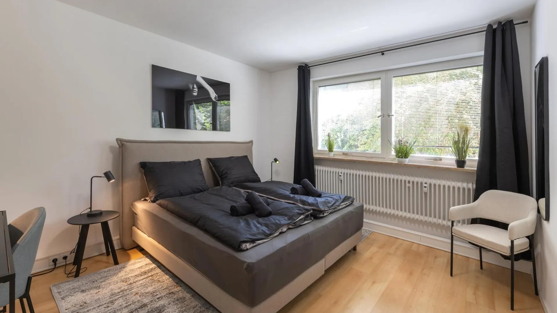 Апартаменты Sweethome - Kueche, Stellplatz, Wlan, Naehe S-Bahn Мюнхен